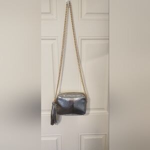 Victoria's Secret Silver Bag